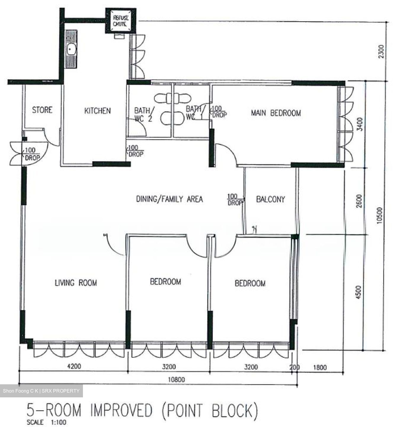 Blk 103 Ah Hood Gardens (Toa Payoh), HDB 5 Rooms #544989441
